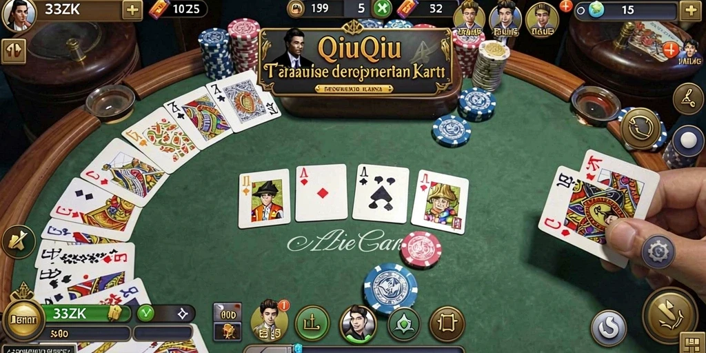 Screenshot permainan QiuQiu yang menarik dan seru di 33ZK.