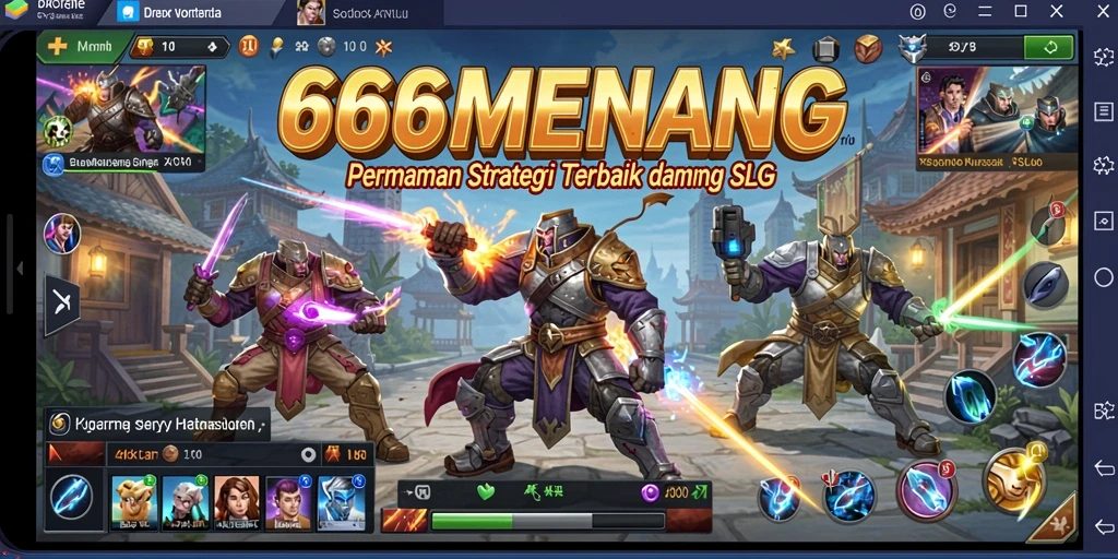 Tampilan gameplay menarik dalam 666MENANG yang penuh strategi.