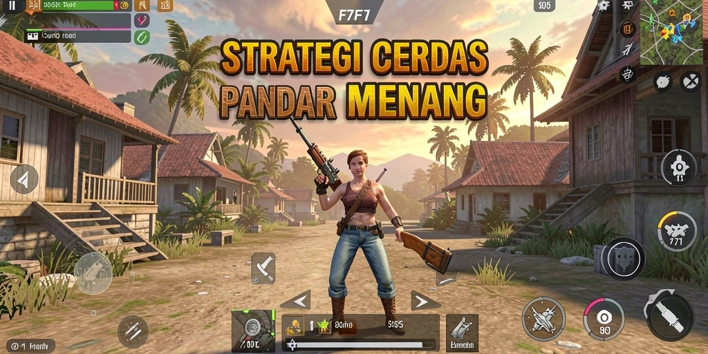 Screenshot F7F7 menampilkan aksi strategi yang mendebarkan.
