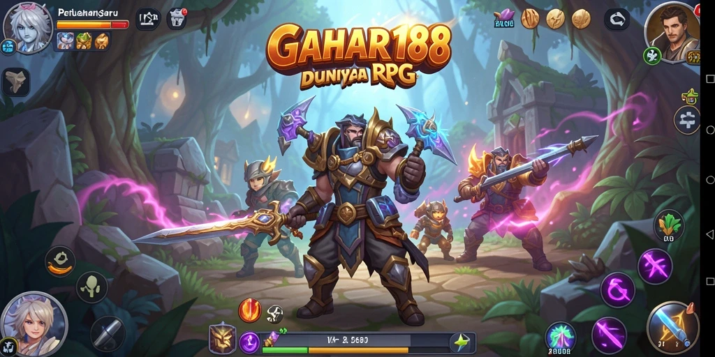 Tangkapan layar menunjukkan gameplay menakjubkan GAHAR188 di dunia RPG.