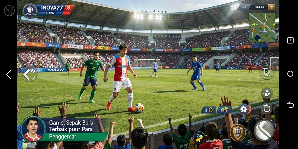 Tampilan gameplay INOVA77 yang mendebarkan dan menantang.