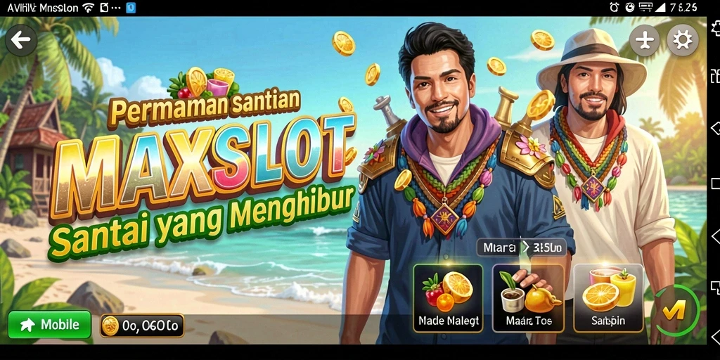 Tampilan menarik dari gameplay MAXSLOT yang seru.
