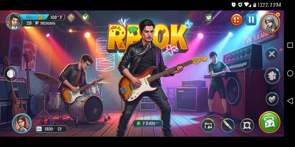 Tampilan screenshot dari gameplay RPOK yang penuh warna dan interaktif.