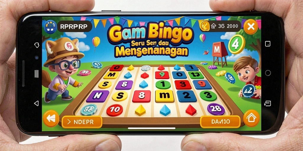 Tampilan permainan Bingo yang menarik di RPRPRP.