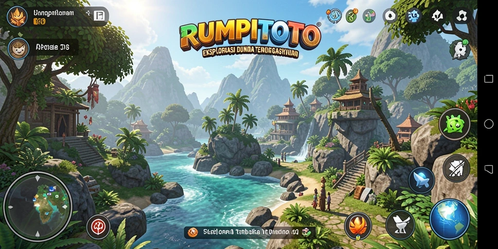 Tangkap aksi seru dalam gameplay dunia terbuka RUMPITOTO.