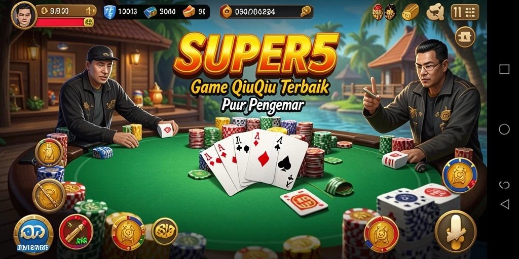 Tampilan gameplay SUPER5 yang memukau dan seru.