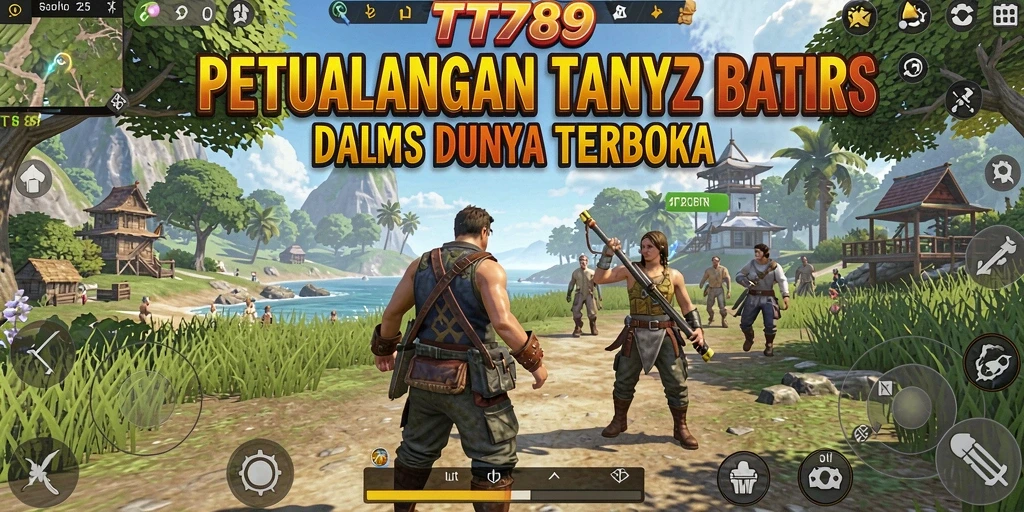 Tampilan gameplay Open World TT789 yang mendebarkan dan luas.
