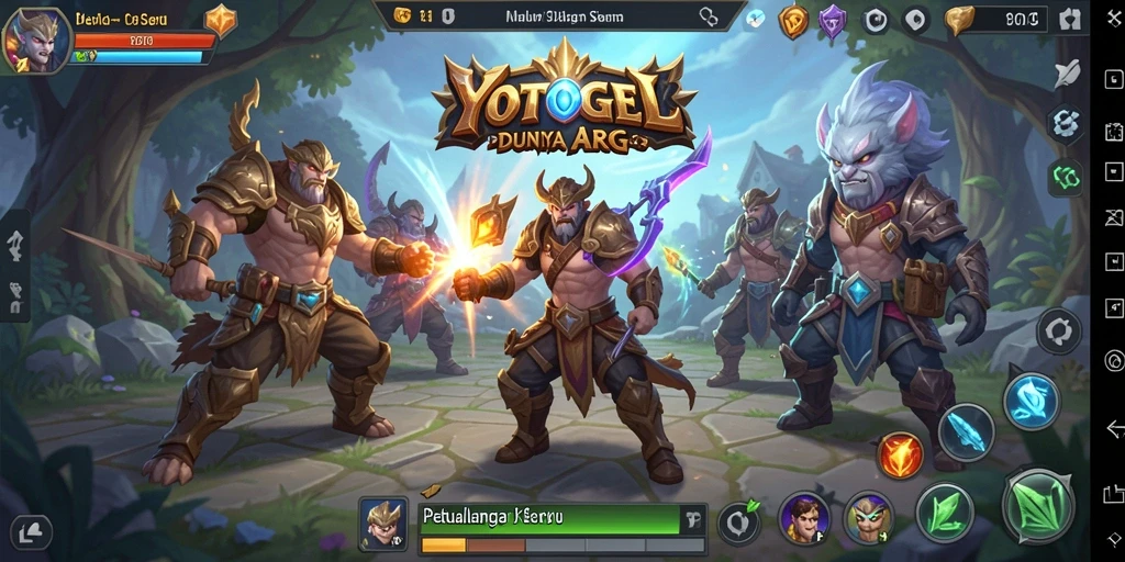 Tampilan gameplay seru dari YOTOGEL yang memikat.
