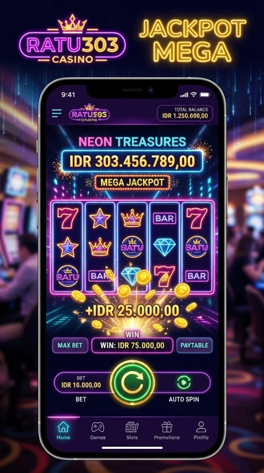 Tampilan utama aplikasi ratu303 dengan berbagai pilihan aplikasi.